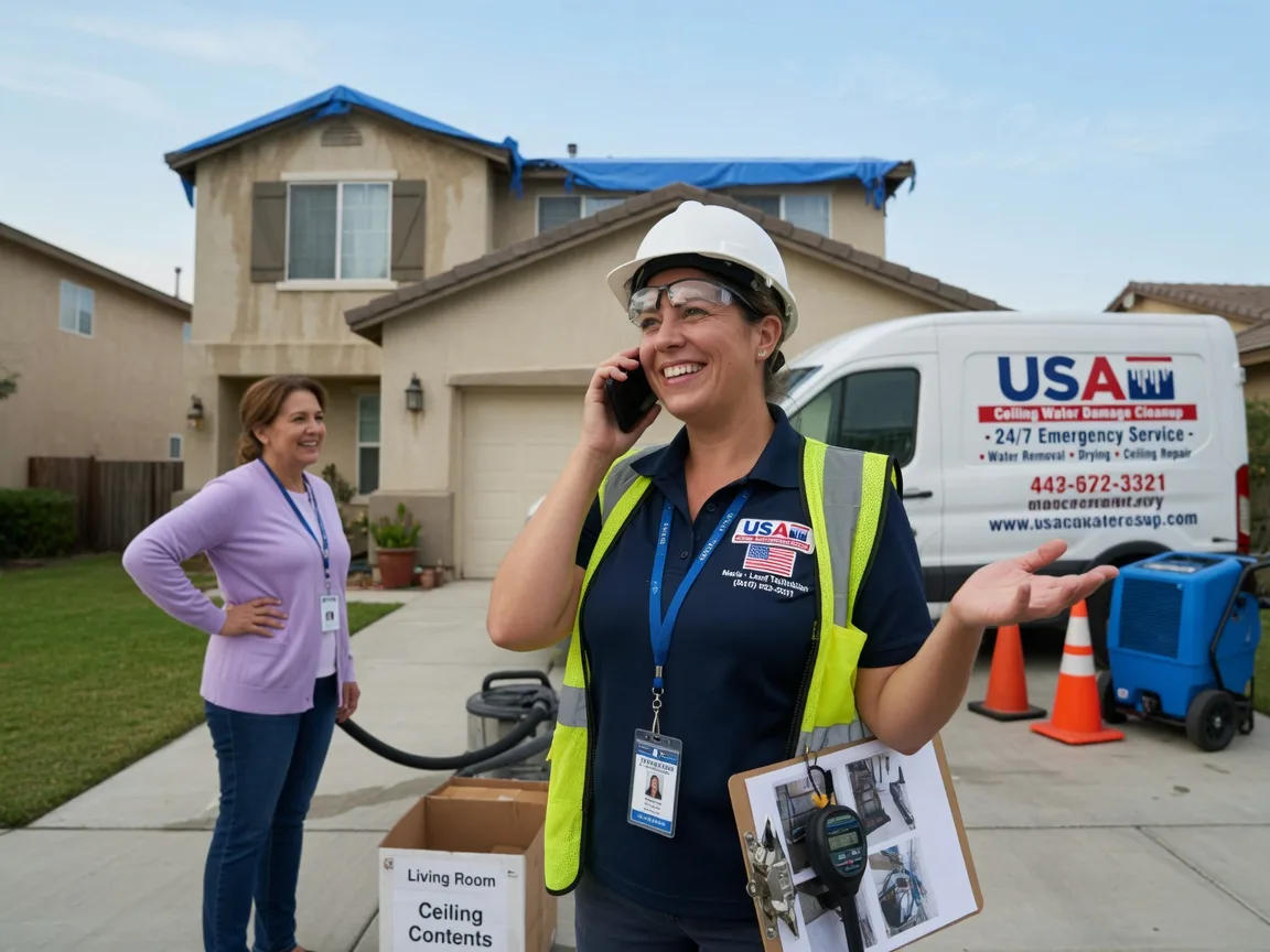 Ceiling Water Damage Restoration Newcastle, CA FAQs